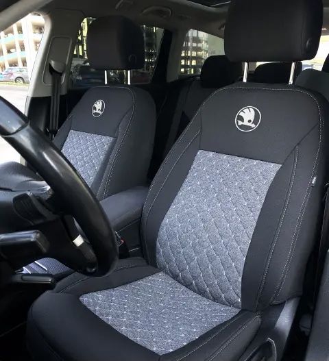 Авточехлы на Skoda Octavia A5/A7/А8/tour/Fabia/Kamiq/Kodiaq/Karoq/Yeti