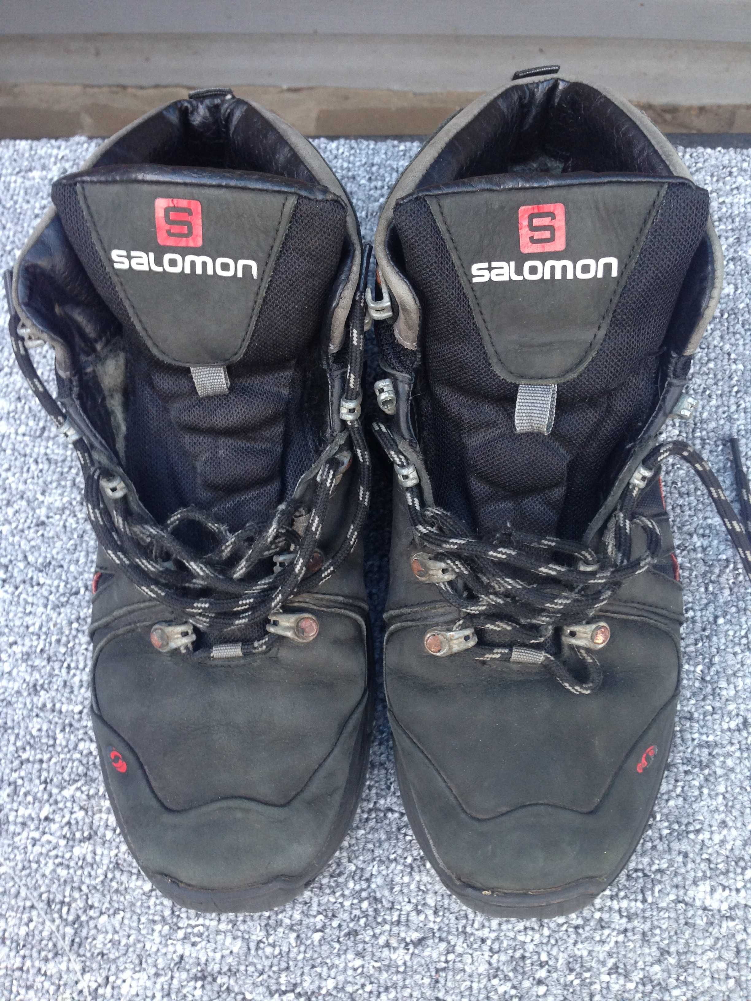 Черевики кросівки чоловічі ботинки для туризма Salomon с Gore-Tex
