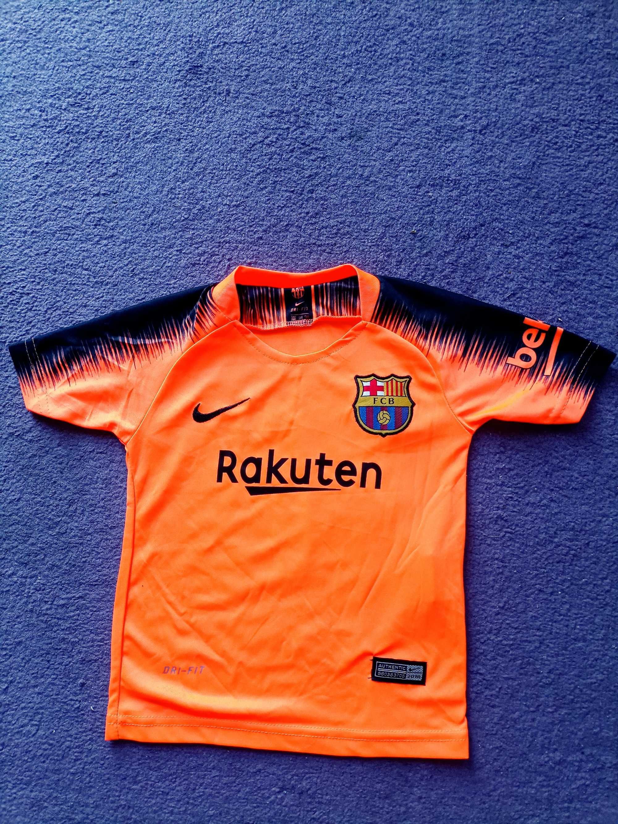 Koszulka piłkarska dziecięca wzrost 98 cm  FC Barcelona MESSI