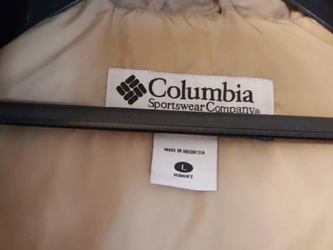 Kurtka damska zimowa z kapturem Columbia L.