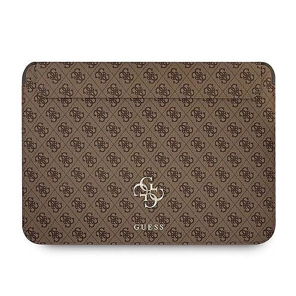 Pokrowiec Guess 4G Big Logo na laptopa 13'' - brązowy