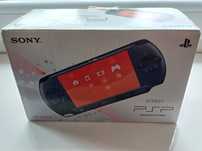 SONY PSP e1004 CB stan kolekcjonerski komplet + karta pamieci Sony 4gb