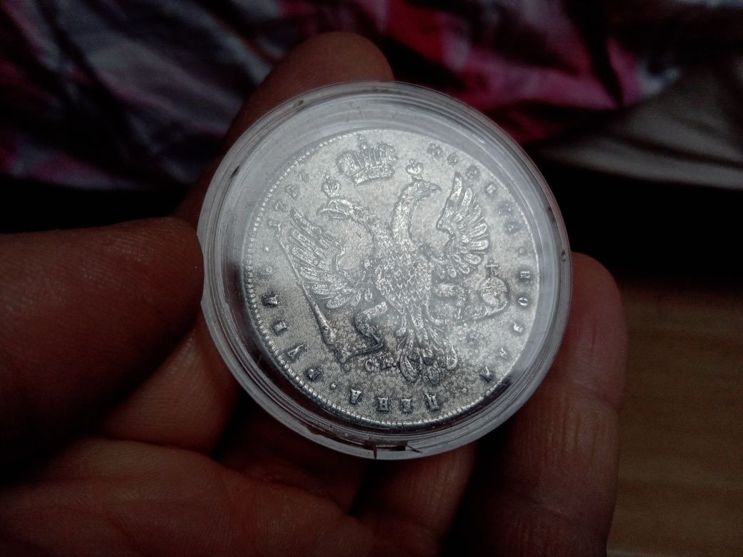 Moneta talar rubul caryca 1727