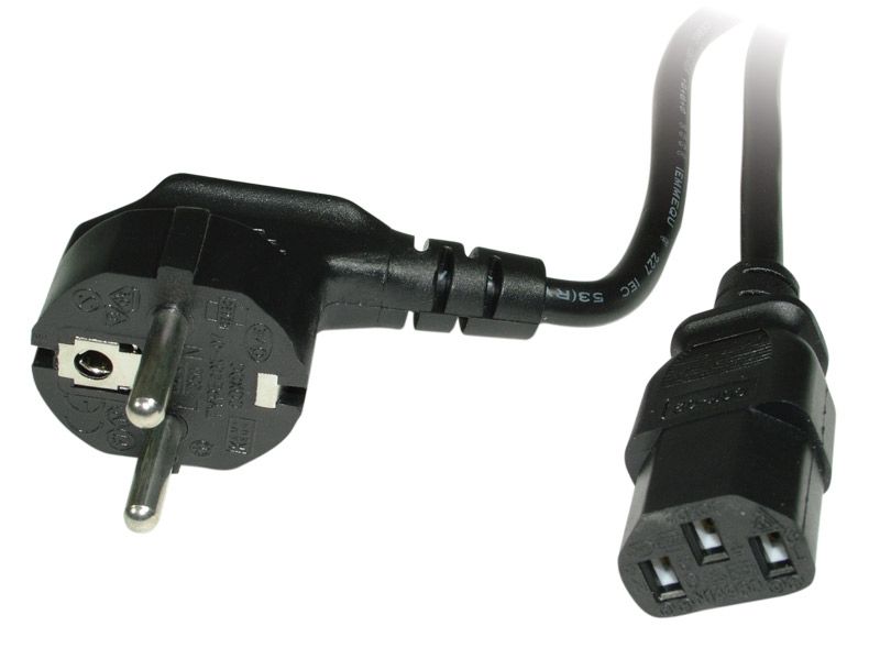 Podstawowy przewód kabel zasilający Koniczynka lub 3pin pc