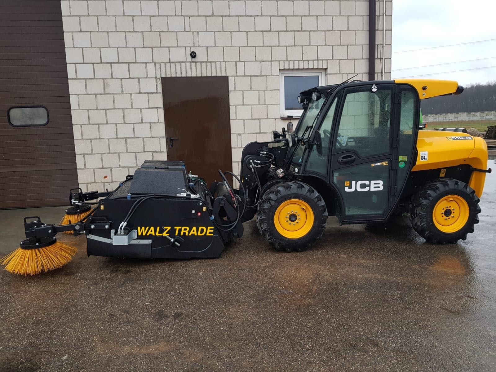 Zamiatarka Bobcat / Manitou / HARDOX . Do ładowarki, koparko-ładowarki