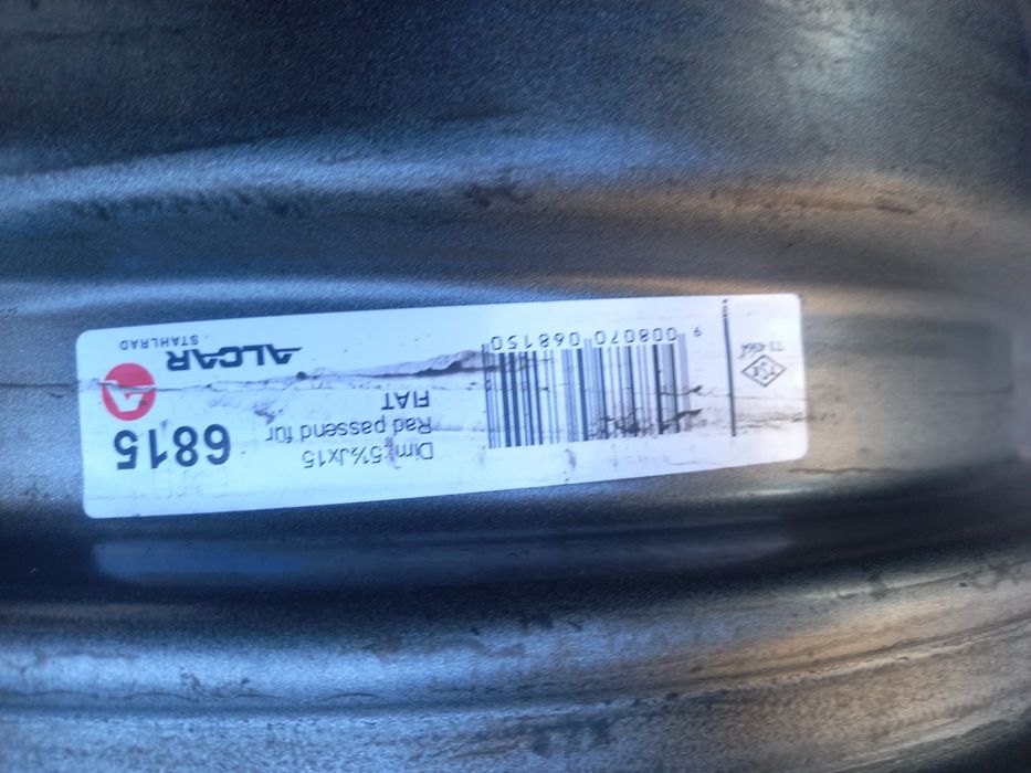 Felgi stalowe 4x98 r15 fiat et32