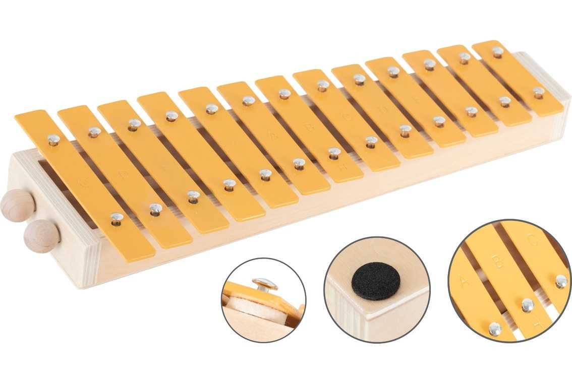 Dzwonki cymbałki chromatyczne C-dur Cantabile GS13 + etui transportowe
