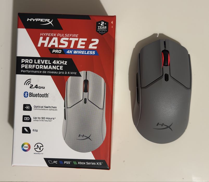 Rato HyperX Pulsefire Haste 2 Pro Wireless