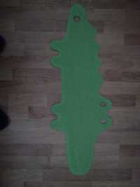 Tapete de banheira, crocodilo verde 33×90