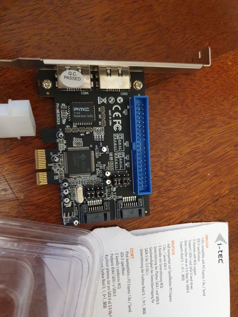 Pcie to serial ATA 2 karta