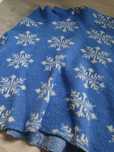 Poncho sweter świąteczny