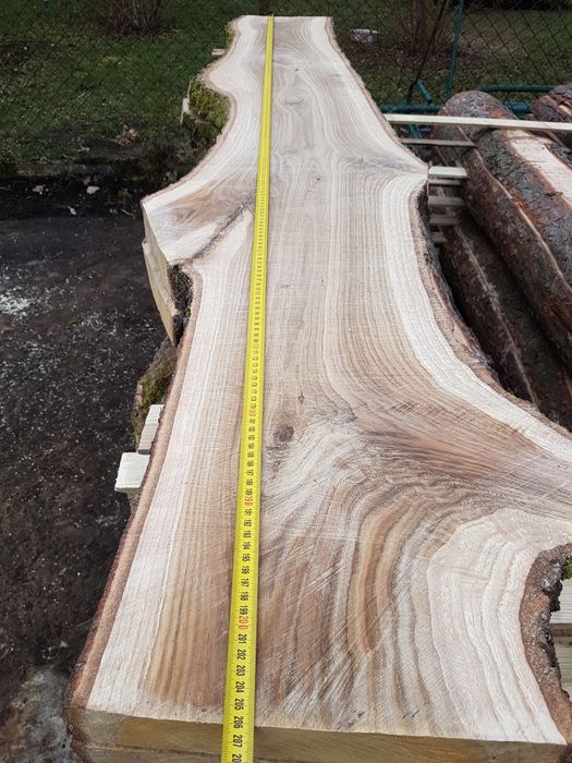 Brusy foszty dębowe orzech włoski monolit dąb deska stół lite drewno