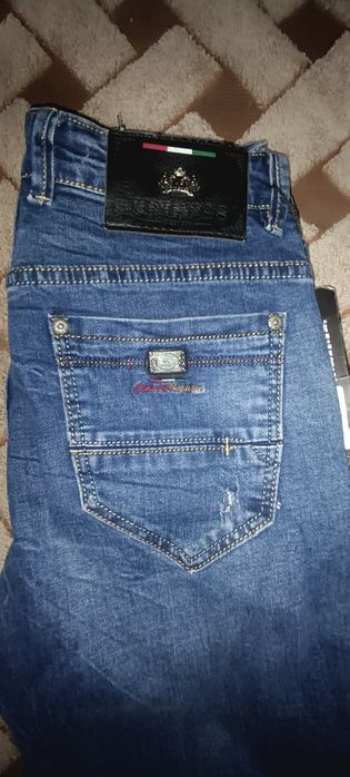 Чоловічі джинси сині