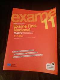 Livro de Preparação para o exame final de MACS - Porto Editora
