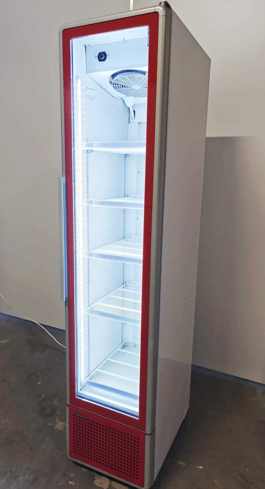 Szafa witryna lodówka Barowa Sklepowa Witryna Chłodnicza Slim 45 cm