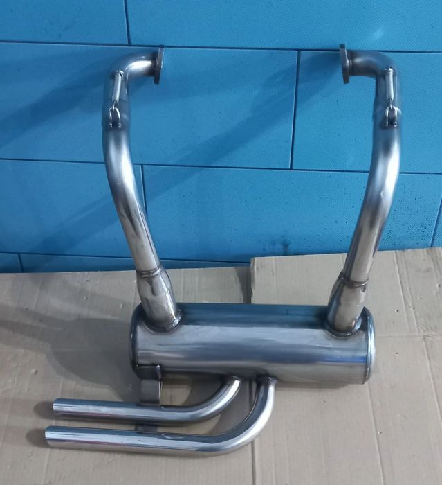 fiat 126p fiat 500 różne tłumiki nierdzewka sportowy