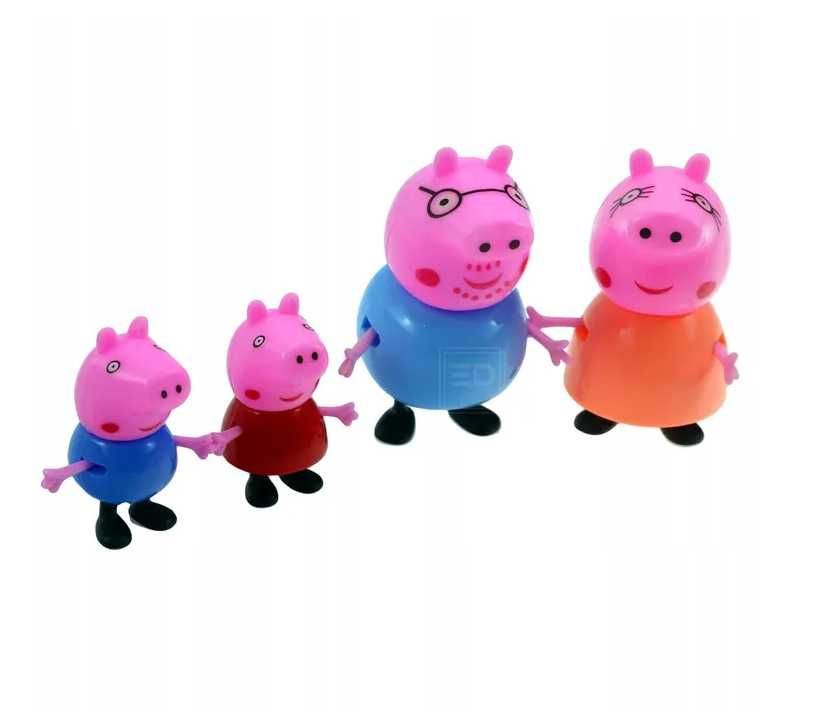 Zestaw Świnka Peppa Plac Zabaw zjeżdżalnia George przyjaciele