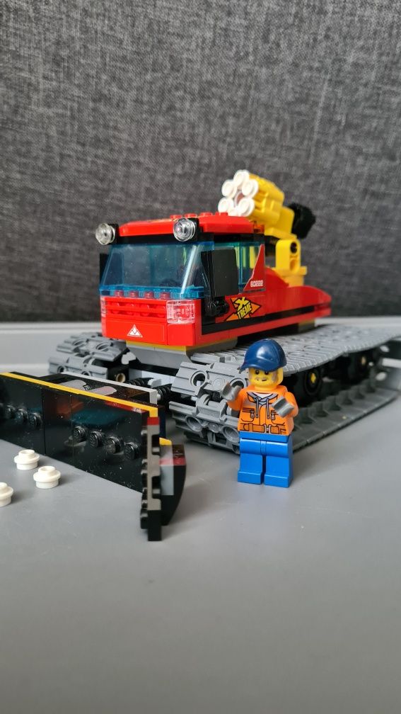 Lego city 60222 pług gąsienicowy