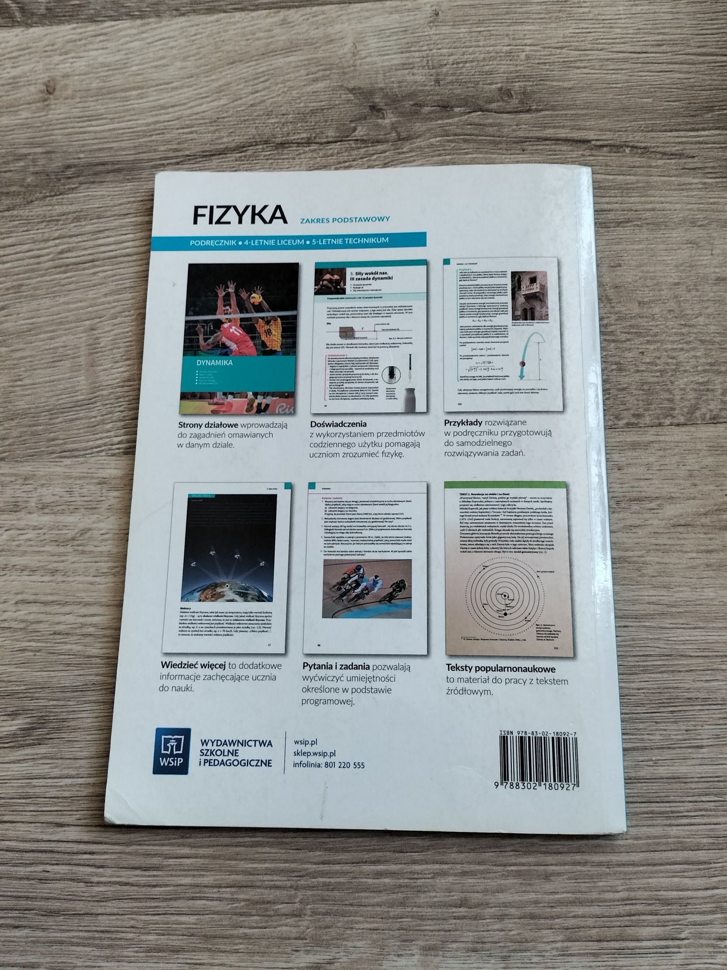 Podręcznik do fizyki klasa 1.