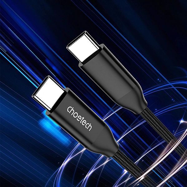 Kabel Choetech Xcc-1036 Usb-c - Usb-c Pd 240w 480Mb/s 2m - czarny