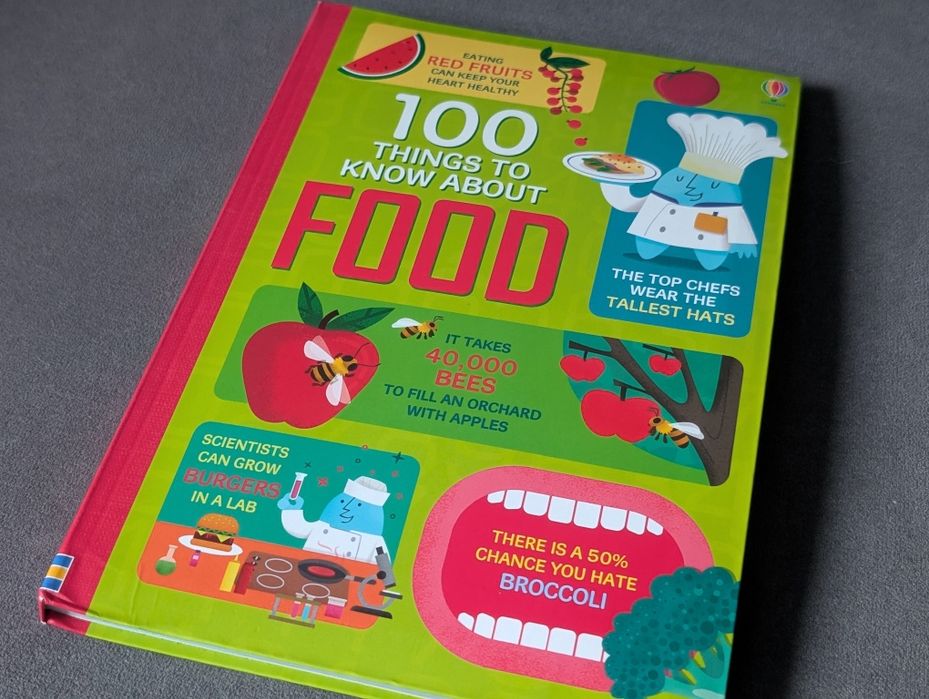 Дитячу енциклопедія «100 Things to Know About Food» 100 фактів про їжу