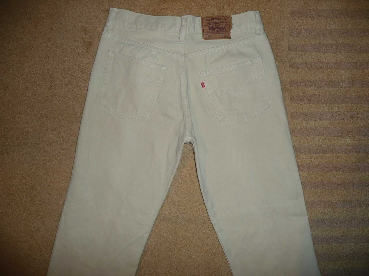 Spodnie dżinsy LEVIS 501 W32/L34=41,5/111cm jeansy