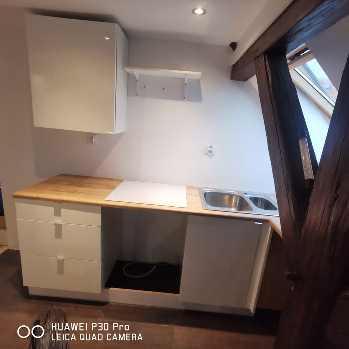 Meble kuchenne +  INDUKCJA i umywalka