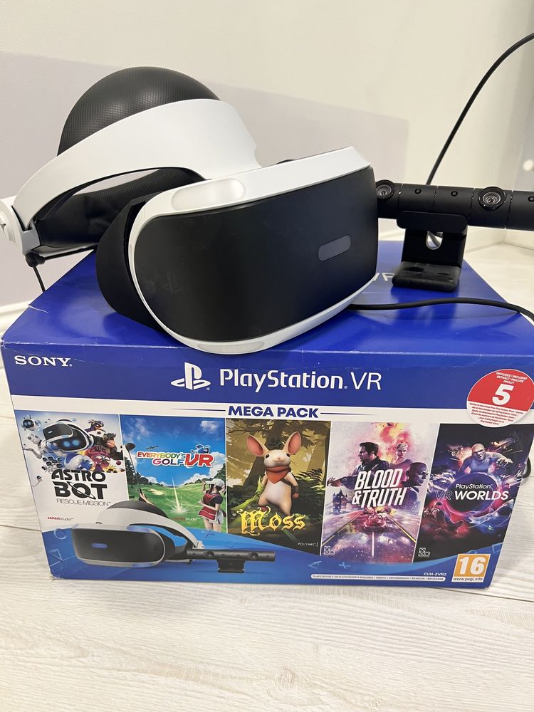 Продам віртуальні  окуляри  Sony PlayStation VR (CUH-ZVR2)