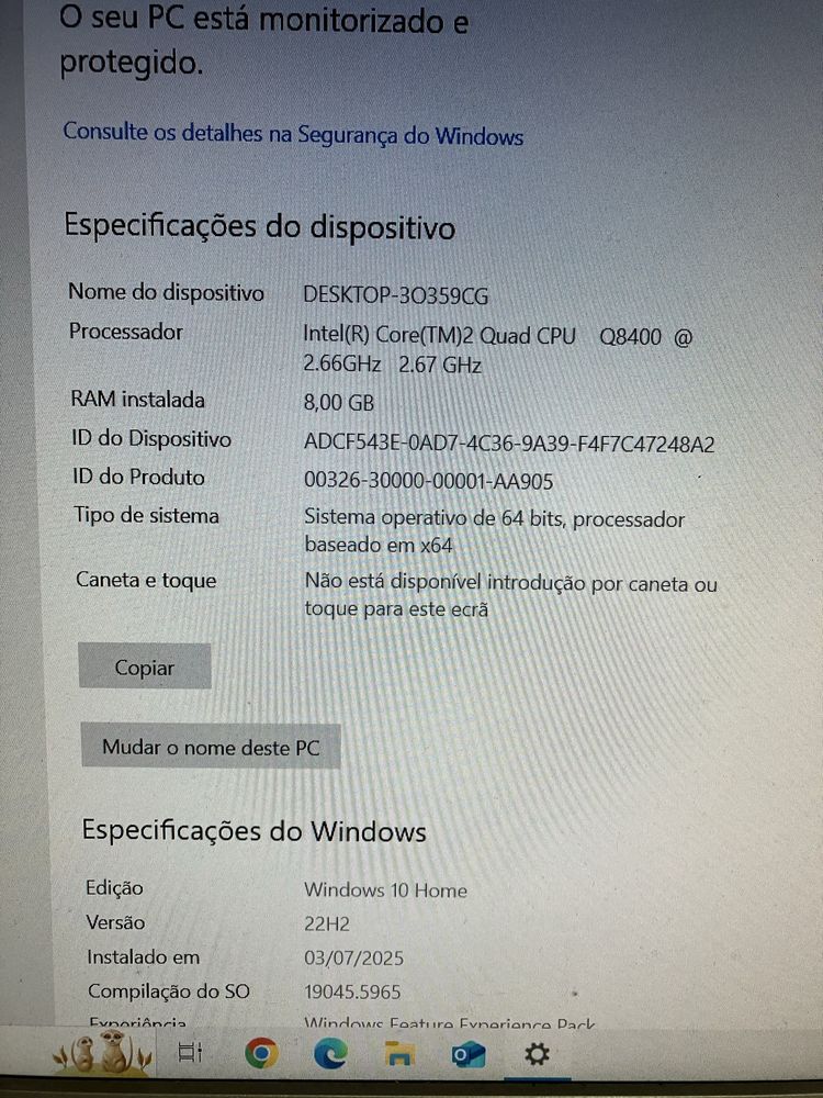 Dell Intel Core 2 Quad 8Gb Ram Wi-Fi