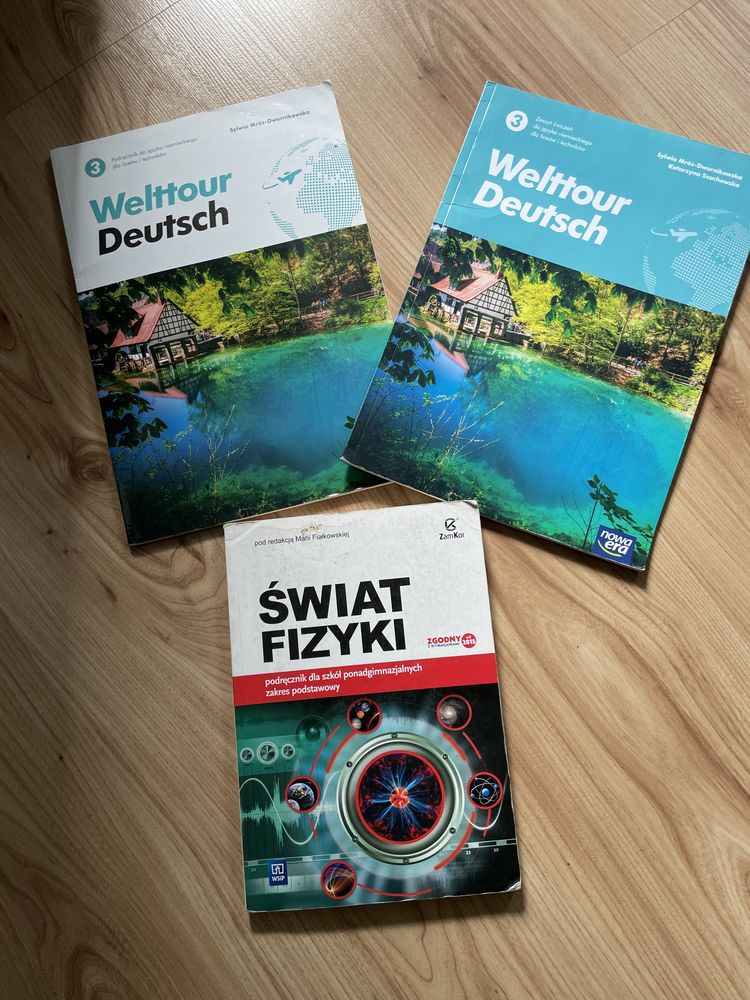 Podręcznik i ćwiczenia Welttour Deutsch 3