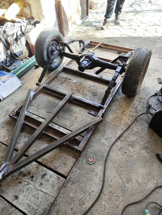 Причеп для автомобіля, мототрактора, мотоблока