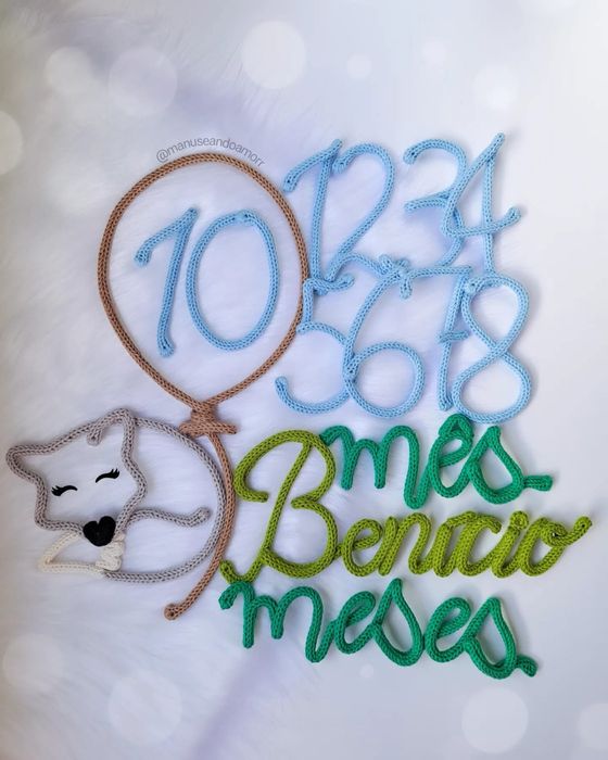 Kit mesversario - acompanhamento mensal bebé