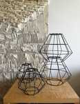 zestaw industrialnych kloszy do lamp 4szt.