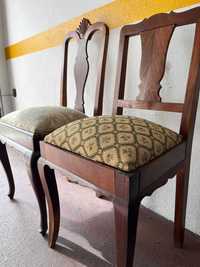 Cadeiras vintage antigas