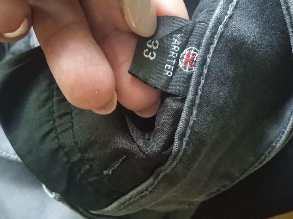 Spodnie damskie dżinsy bawełniane