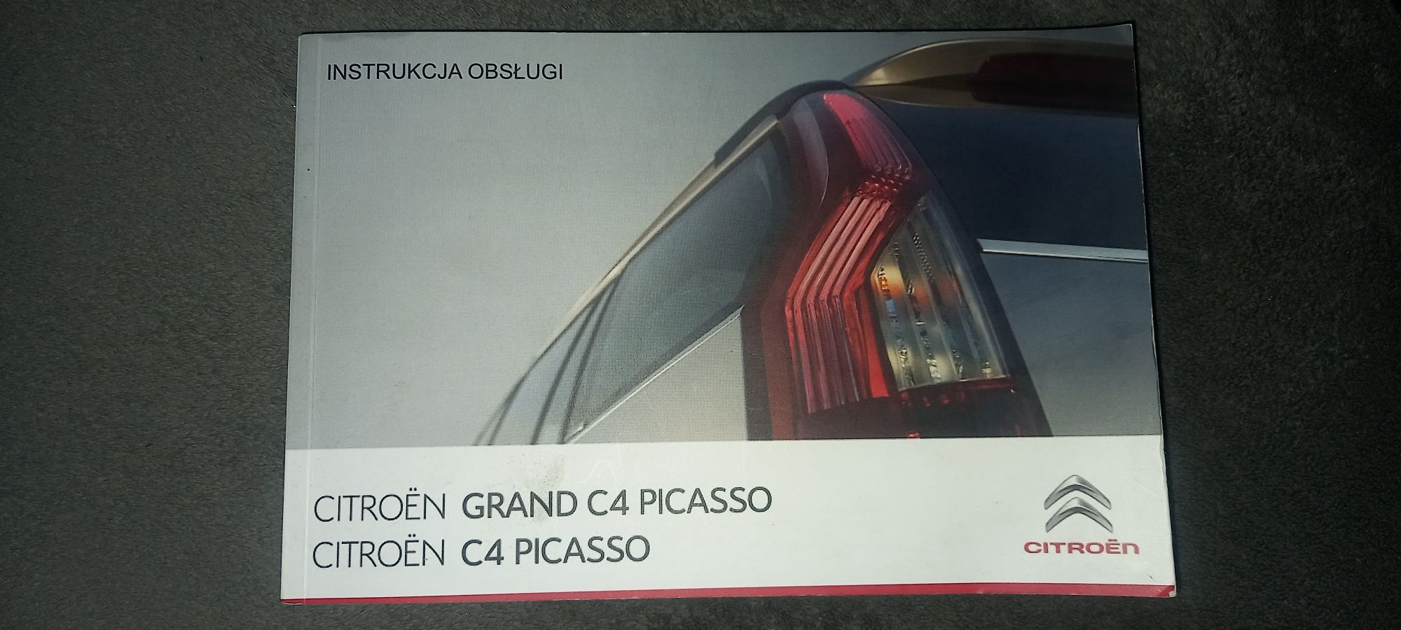Instrukcja obsługi,  książka Citroën C4