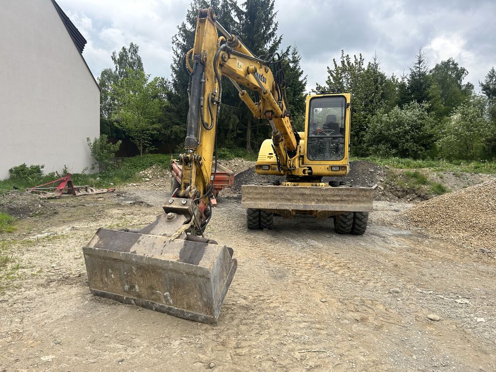 Komatsu pw 110r koparka kołowa