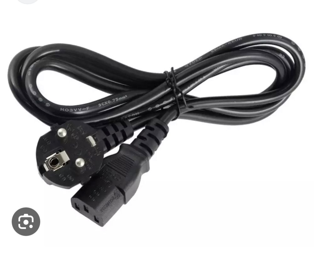 Kabel zasilający do monitora, UPS, liczarki, komputera Transport grati