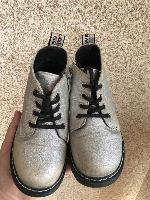 Блискучі ботінки на весну/ осінь для дівчинки 29 роз