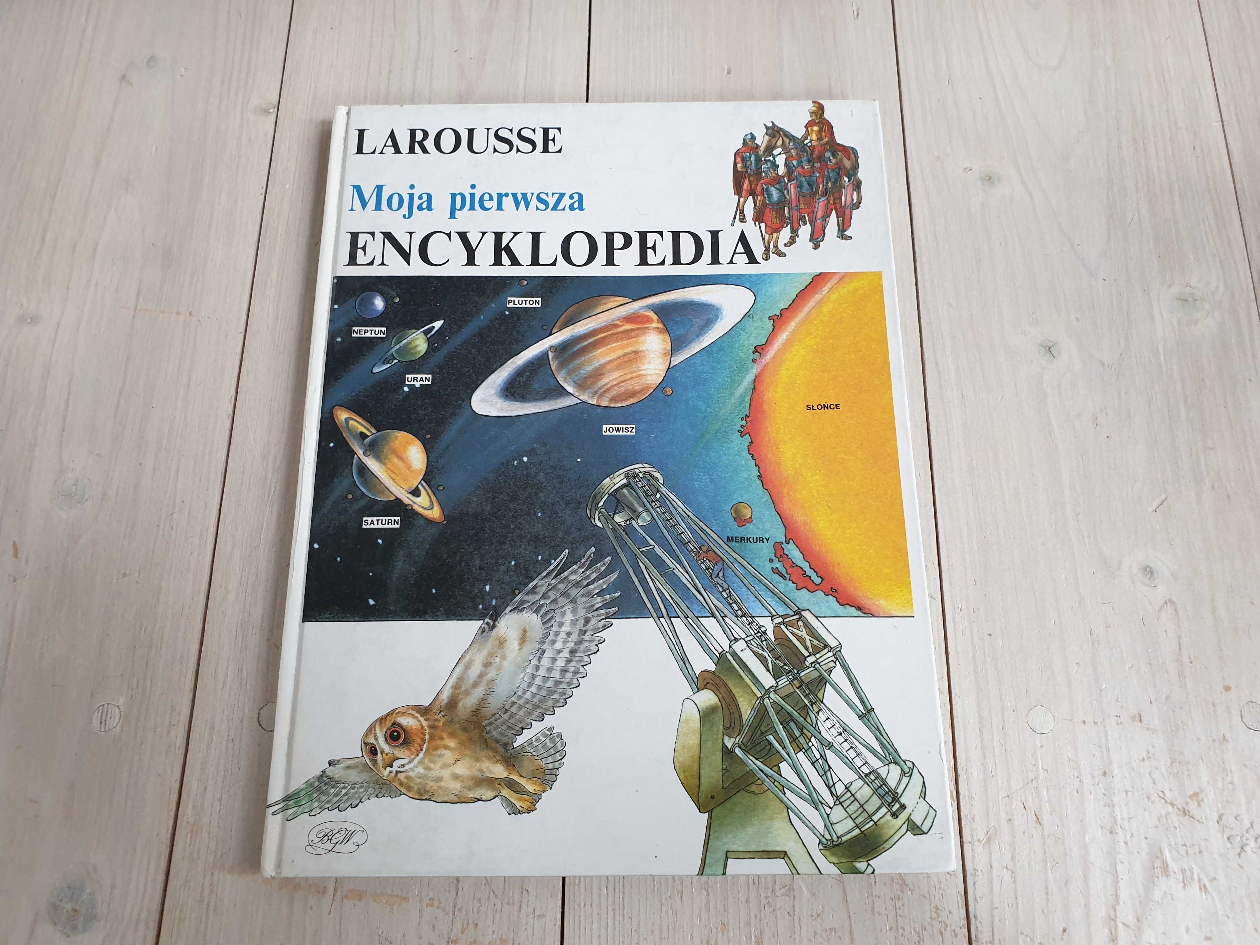 Larousse Moja pierwsza encyklopedia dla dziecka vintage 1991