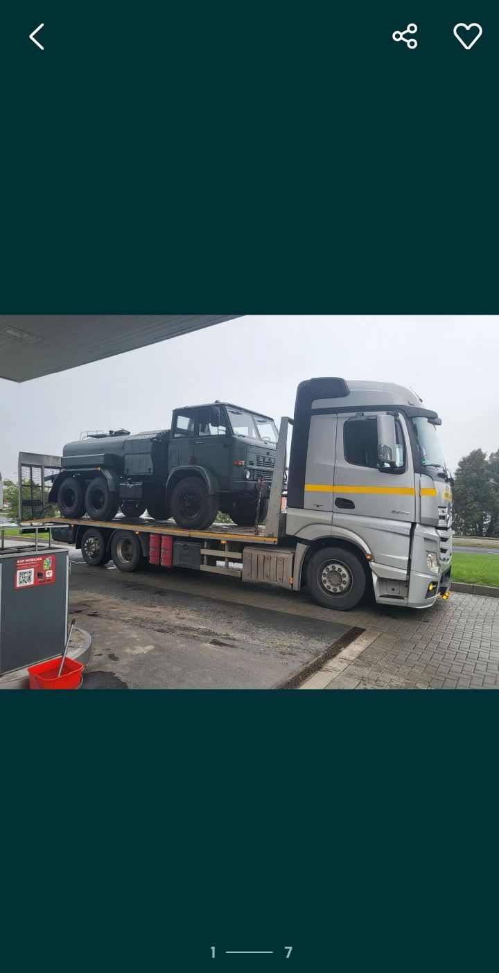 Usługi transportowe. Pomoc drogowa. 15 ton