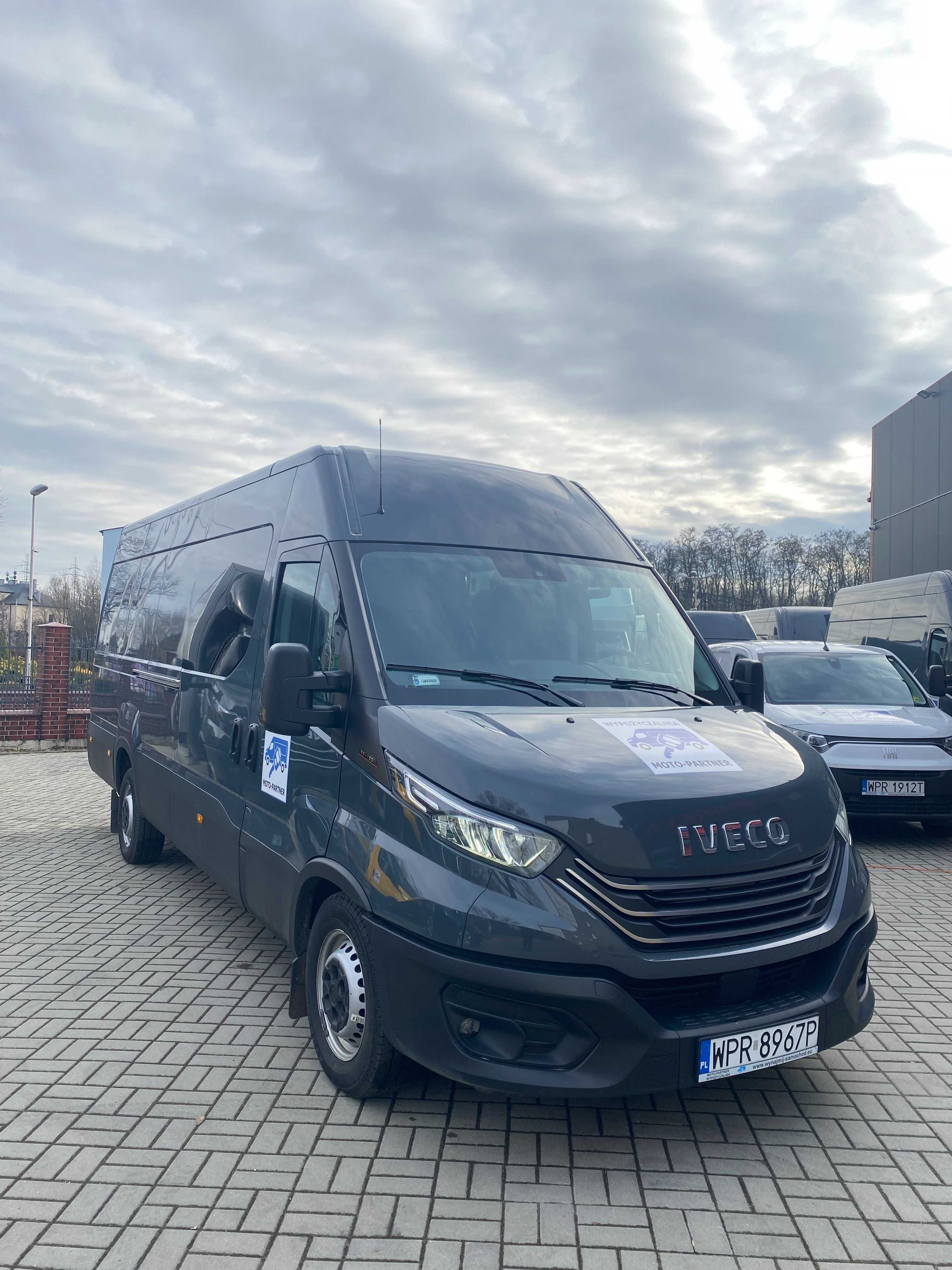 Wynajem Iveco Daily Brygadówka 7-osobowy / Bus / Furgon/ Automat ŚLĄSK