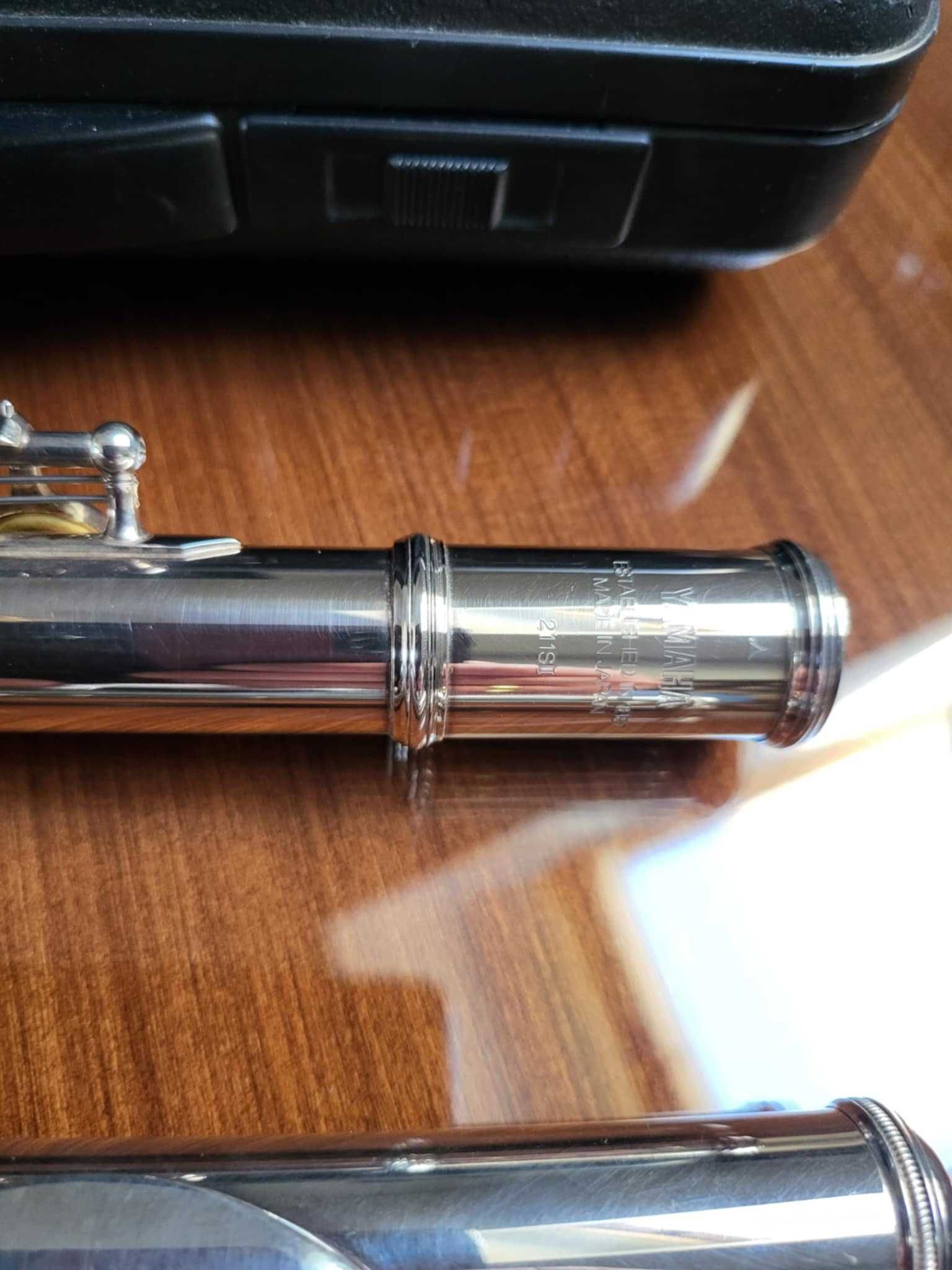 Flet poprzeczny YAMAHA YFL 211SII made in Japan, bdb stan !