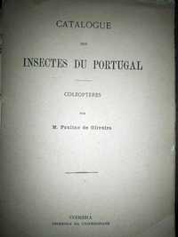 CATALOGUE des INSECTES du PORTUGAL - Paulino de Oliveira (1883)