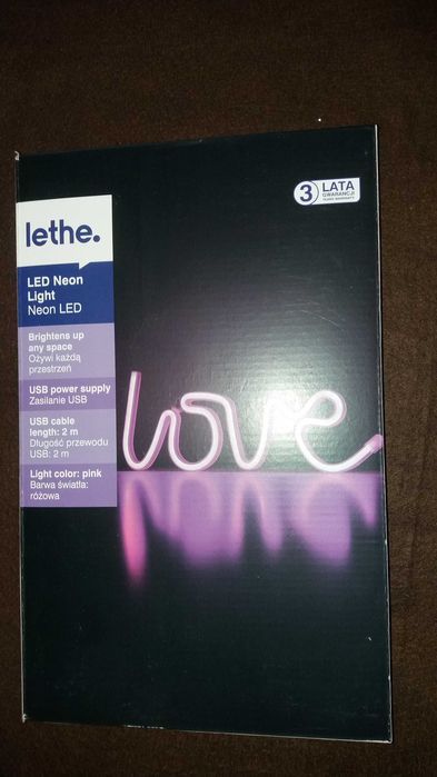 Neon led lethe usb zestaw 4szt do wyboru