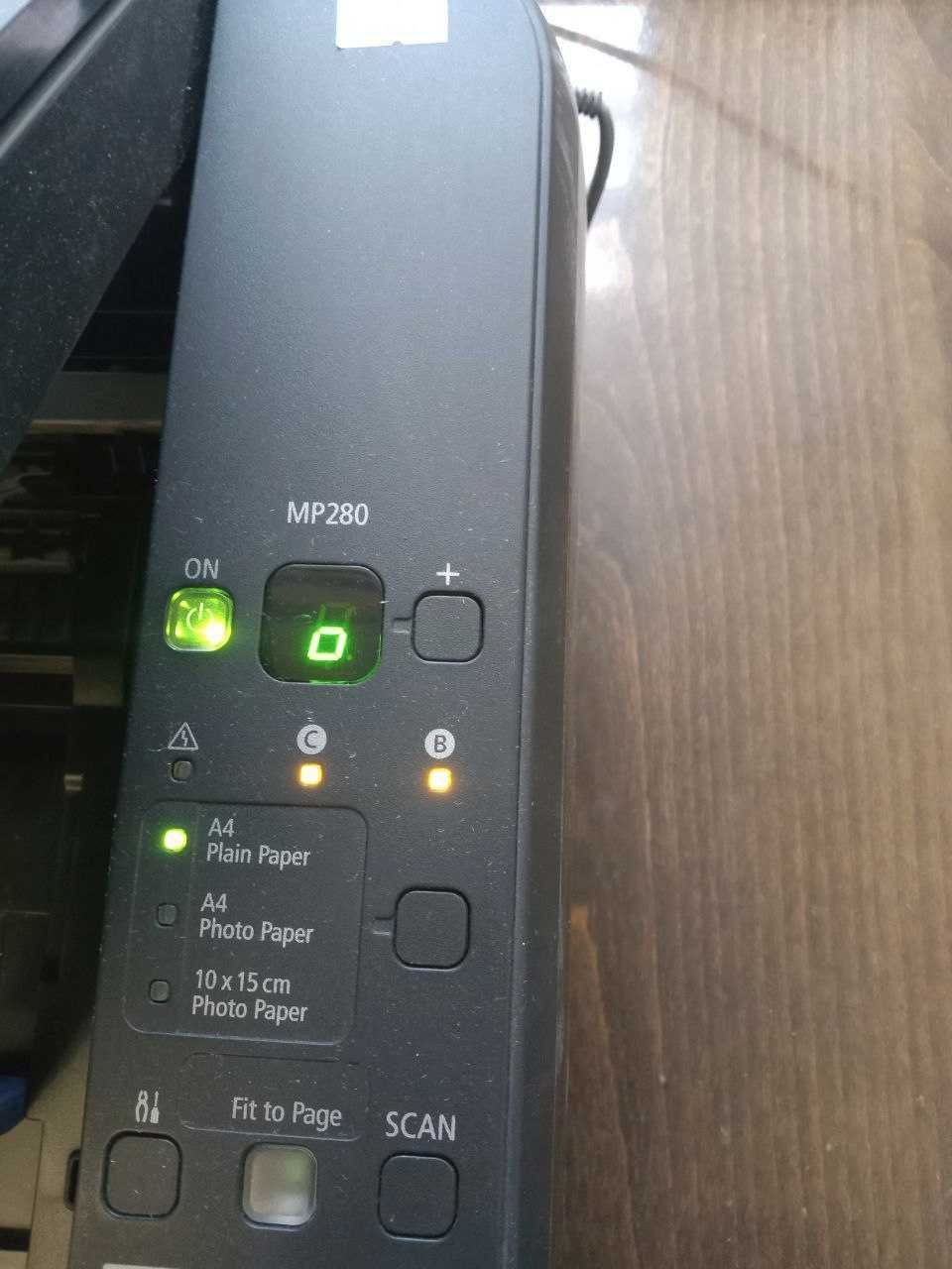 Струйный ксерокс Canon MP280 3 в 1