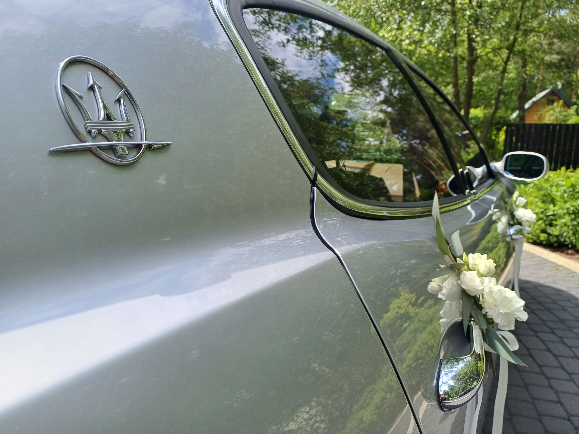 Auto do ślubu MASERATI QUATTROPORTE 4.2 V8 jedyny taki w Polsce