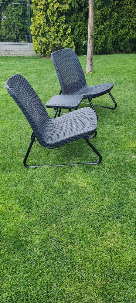 Nowy zestaw ogrodowo balkonowy krzesła stolik