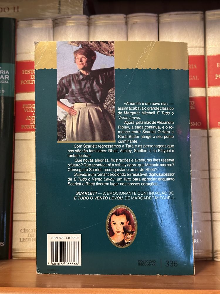 Livro Scarlett de Alexandra Ripley