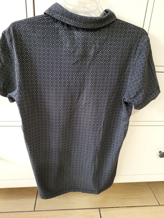 Koszulka polo reserved krótki rękaw M wzór